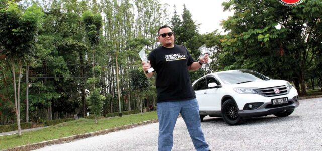 3 Way Berkelas Honda CRV ala Kota  Pekanbaru